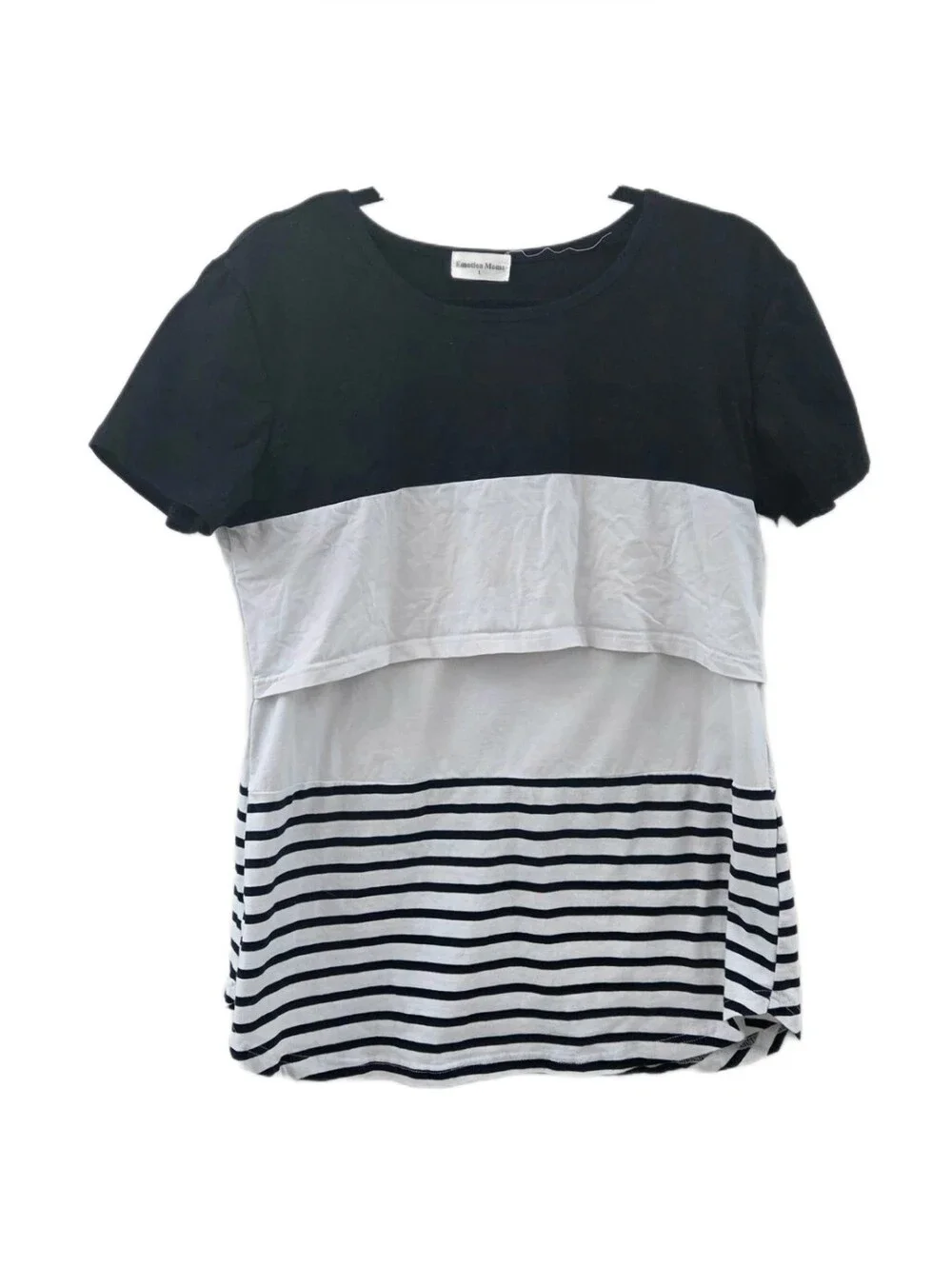 Emotion Moms Maternity Breastfeeding Top Size L - Picture 1 of 6